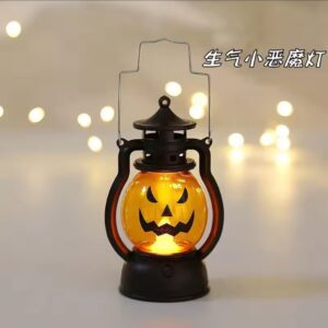 রেট্রো টেবিল ক্যান্ডেল হোল্ডার ল্যান্টার্ন – ফ্লেমলেস নাইট লাইট